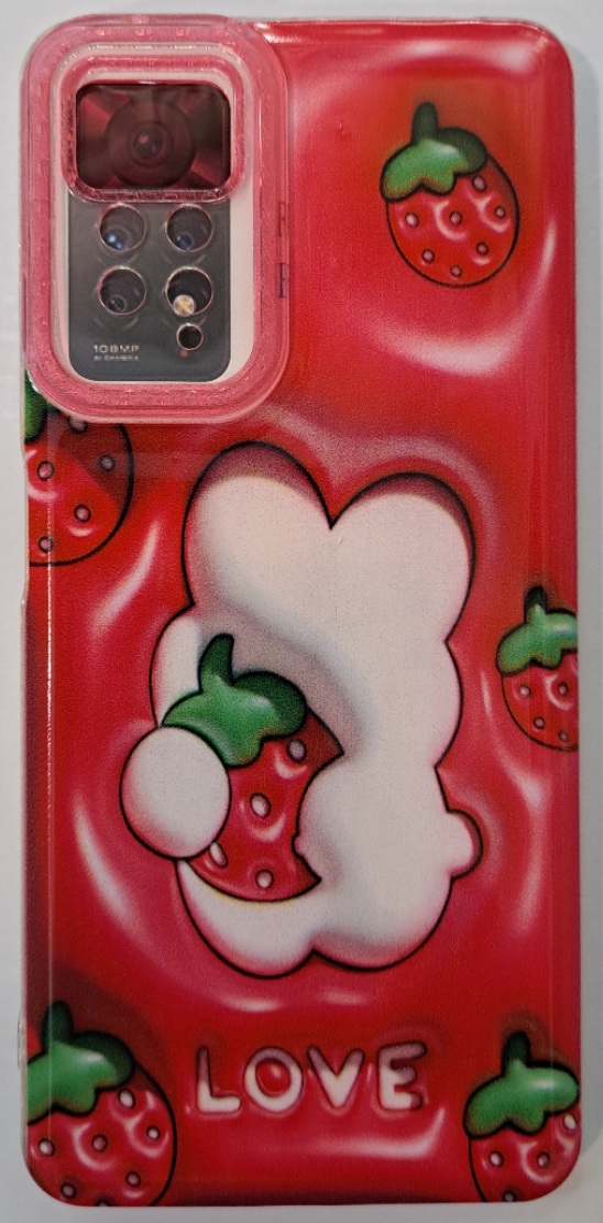 قاب گوشی Xiaomi Redmi Note 11 Pro-4G/ Redmi Note 11 Pro-5G/ Redmi Note 11E Pro طرحدارسه بعدی عروسکی 70کد4193