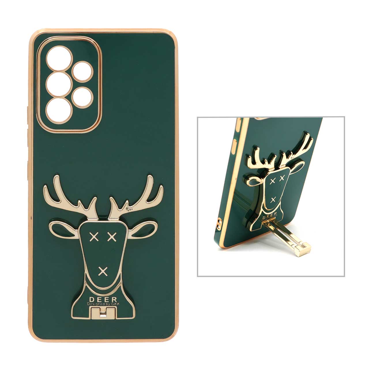 قاب  گوشی  Samsung A53طرحMy Case گوزنی سبز103کد6198