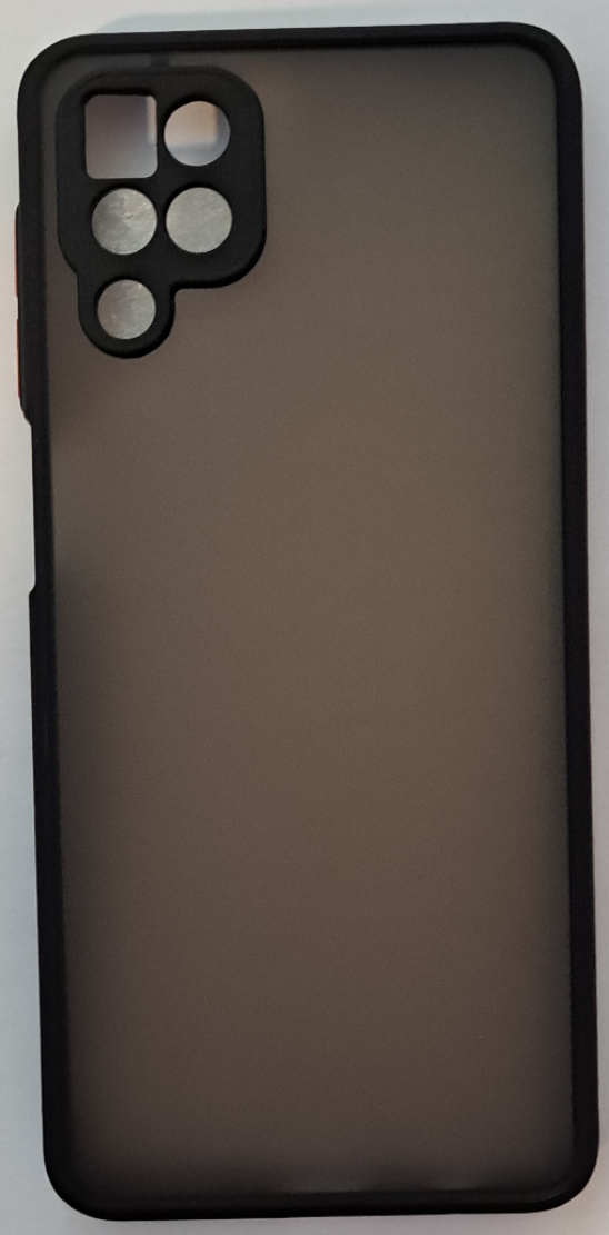 قاب گوشی Samsung A12 / M12 / F12طرح پشت مات محافظ لنزدار24کد6544