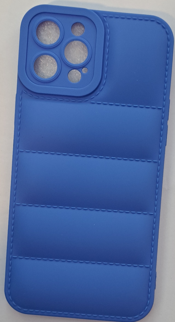 قاب گوشی Iphone  12PRO MAXطرح پافر محافظ لنزدار ابی84کد6581