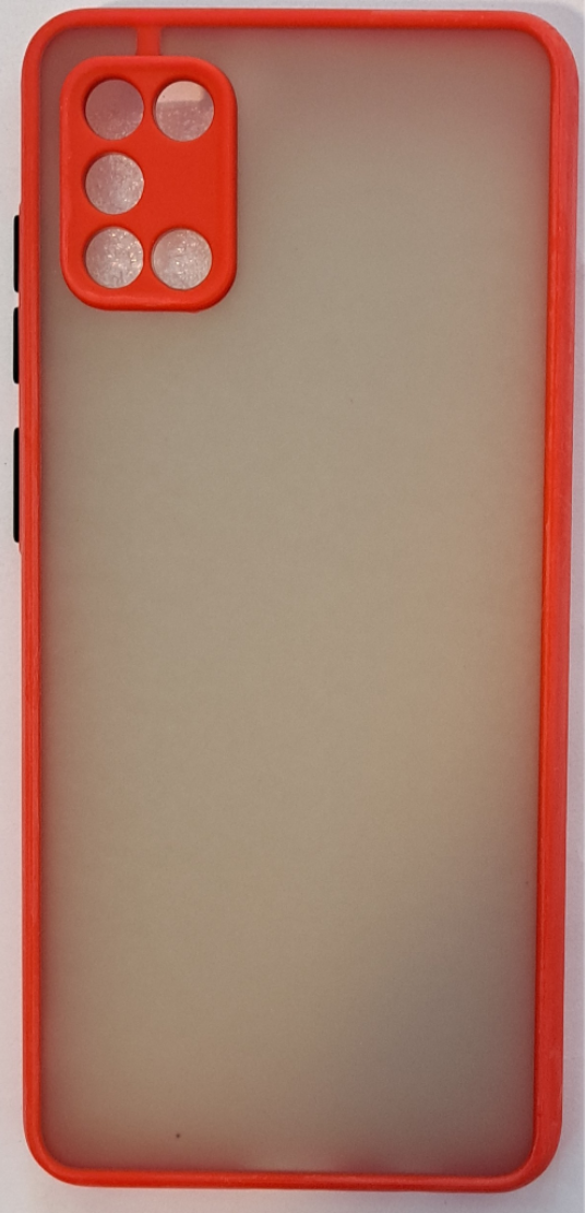 قاب گوشی  Samsung A31طرح پشت مات محافظ لنزدار24کد6622