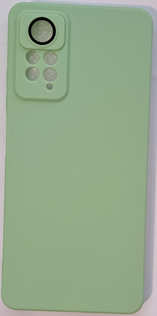 قاب  گوشی Xiaomi Redmi Note 11 Pro 4G / Note 11 Pro 5G / Note 11E Proطرح سیلیکونی محافظ لنزدارسبز42کد6600