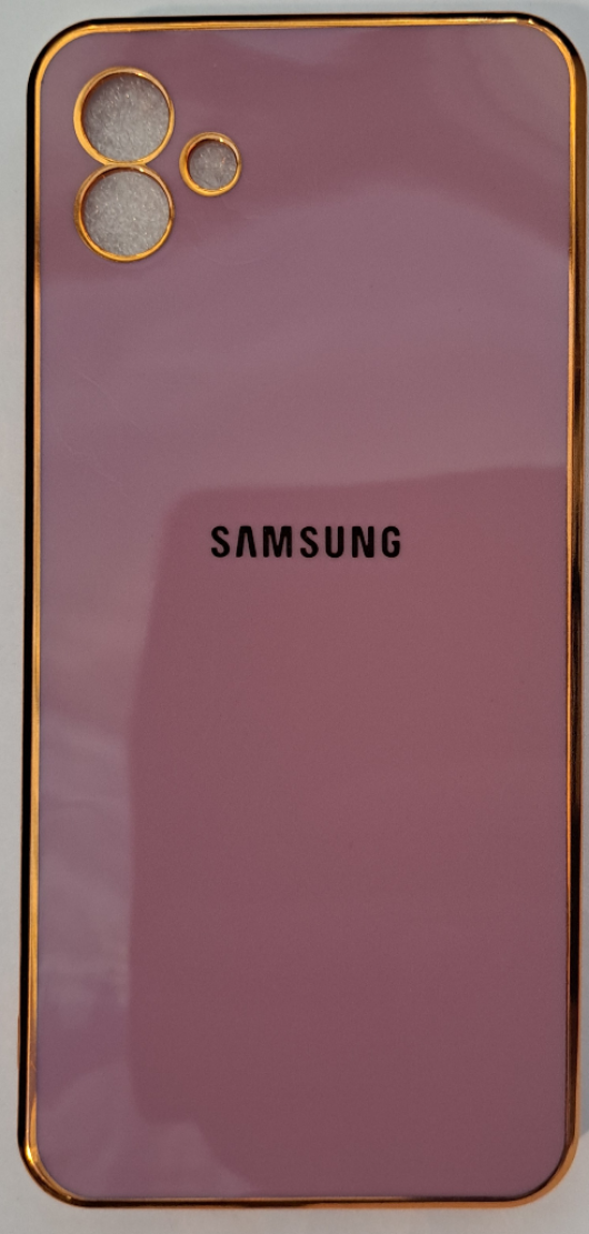 قاب  گوشی Samsung A04 E طرحMy Case بنفش83کد7531