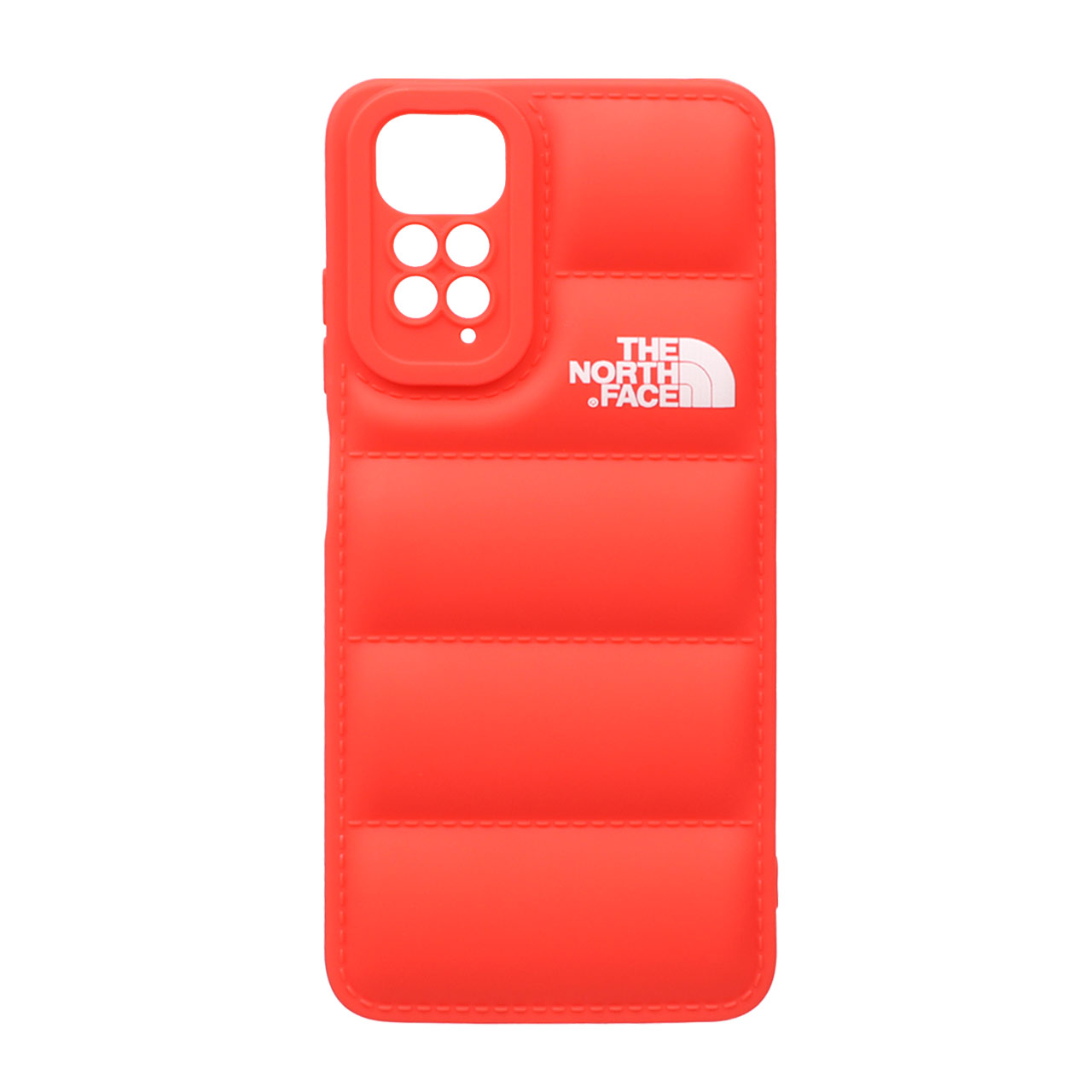 قاب گوشیXiaomi Redmi Note 11 - 4G / Redmi Note 11S طرح  پافر The North Faceقرمز62کد7759