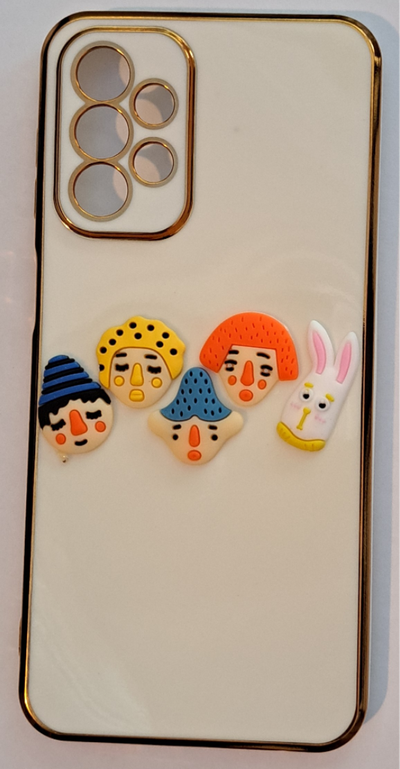 قاب  گوشی Samsung A23 4GطرحMy Case عروسکی NEU فانتزی سفید69کد8227