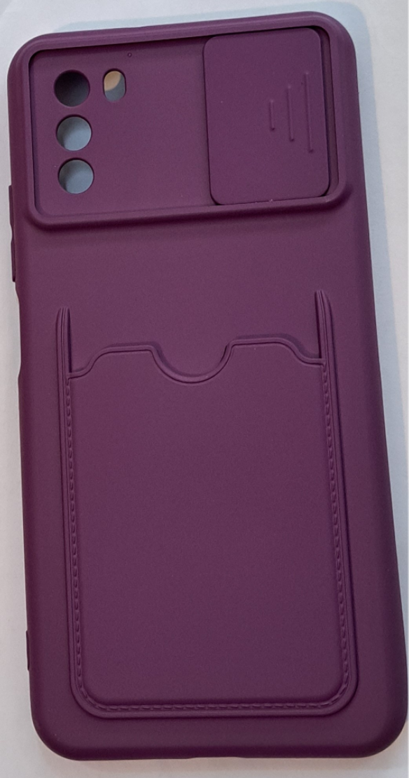 قاب گوشی Xiaomi Redmi Poco M3طرح سیلیکونی اصلی محافظ لنزدارکشویی جاکارتی خور13کد8646