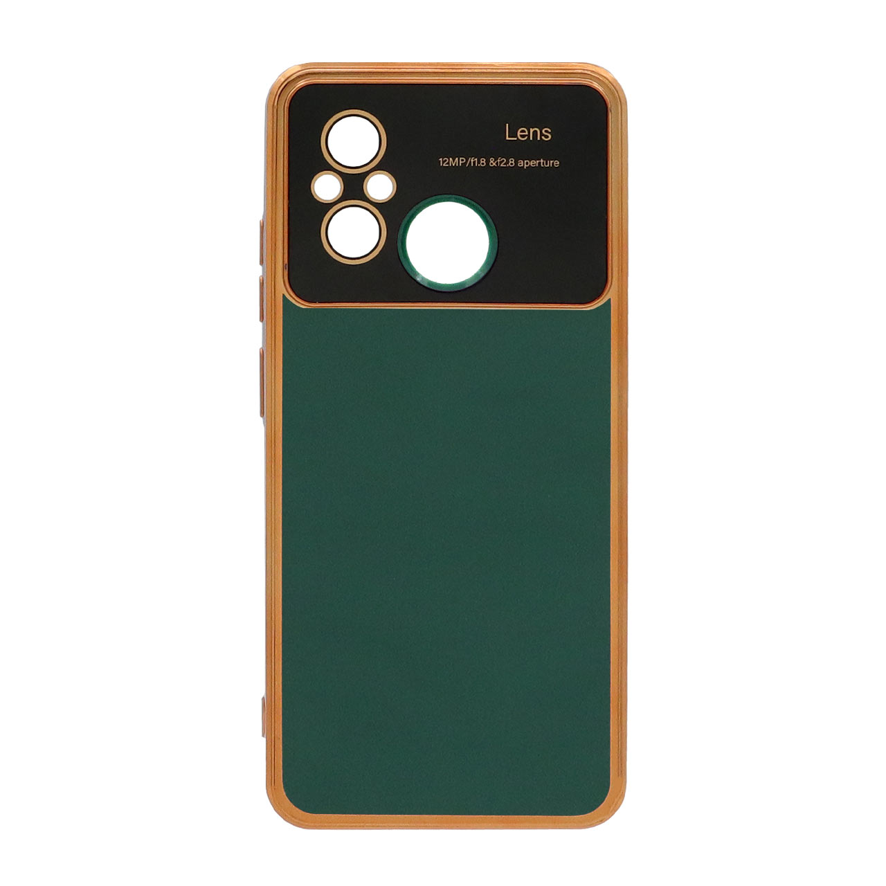 قاب گوشی  Xiaomi Redmi 12C / Redmi 11A / Poco C55طرحMy Case محافظ لنز شیشه ای سبز55/9242