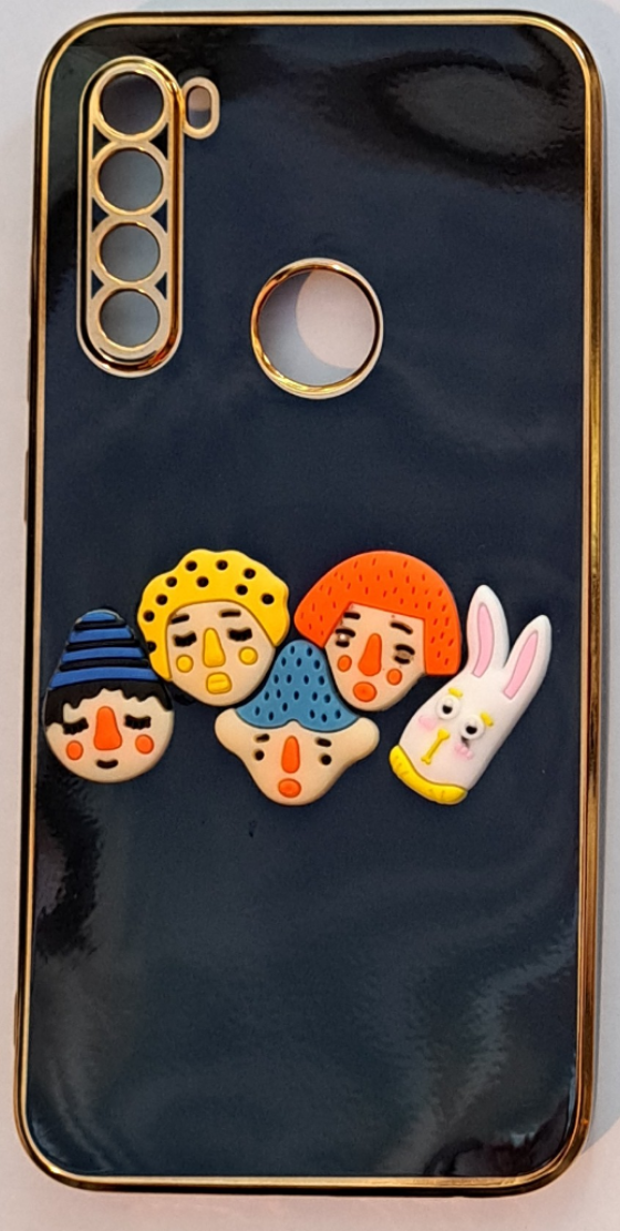 قاب  گوشی  Xiaomi Redmi Note 8طرحMy Case عروسکی NEU فانتزی مشکی55کد9433