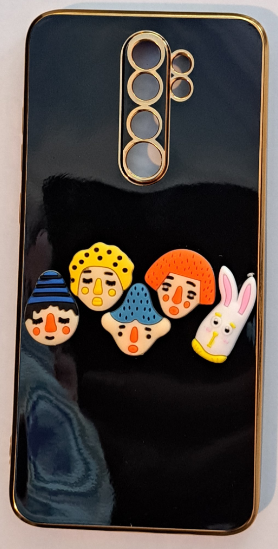 قاب  گوشی Xiaomi Redmi Note 8 ProطرحMy Case عروسکی NEU فانتزی مشکی69کد9434