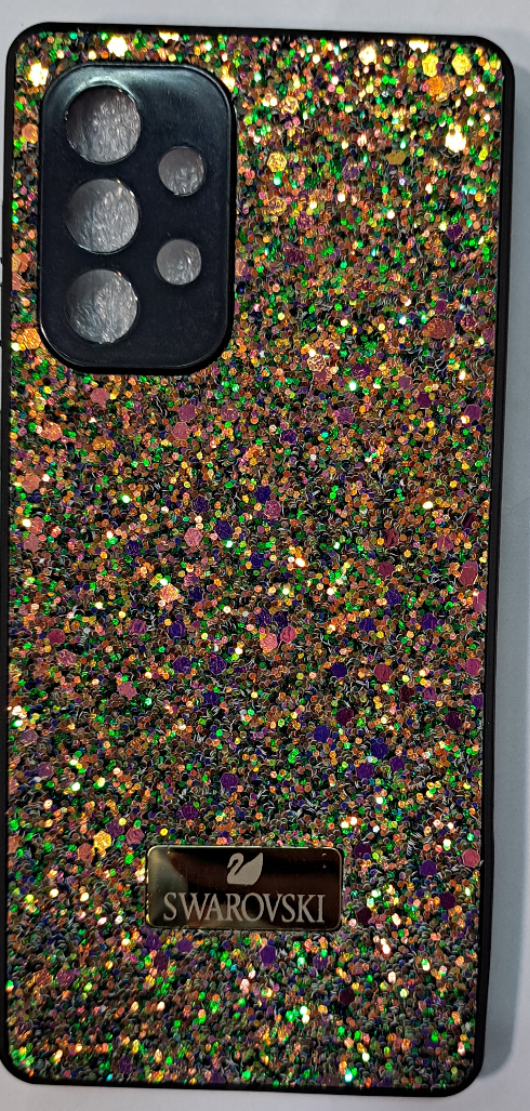 قاب  گوشی Samsung A33طرحSwarovski محافظ لنزدارطلایی49کد9600