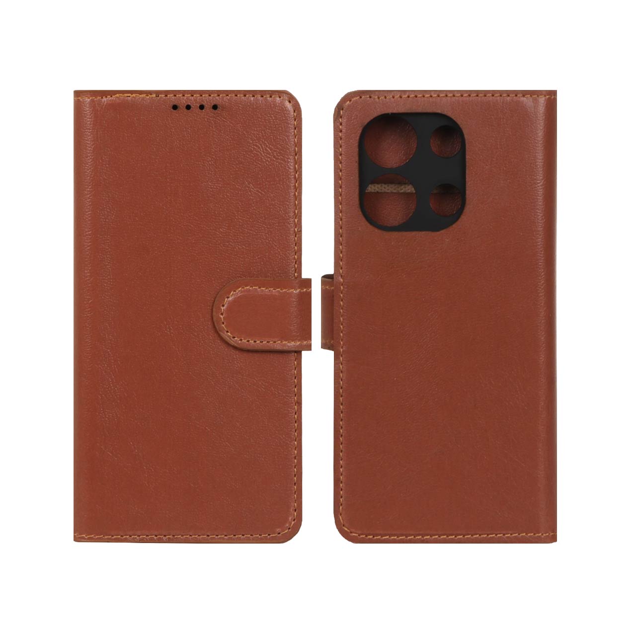 کیف گوشی  Xiaomi Redmi Note 14S / Note 13 Pro 4G / M6 Pro 4Gمدل مگنتی  MNC قهوه ای کد123/11813