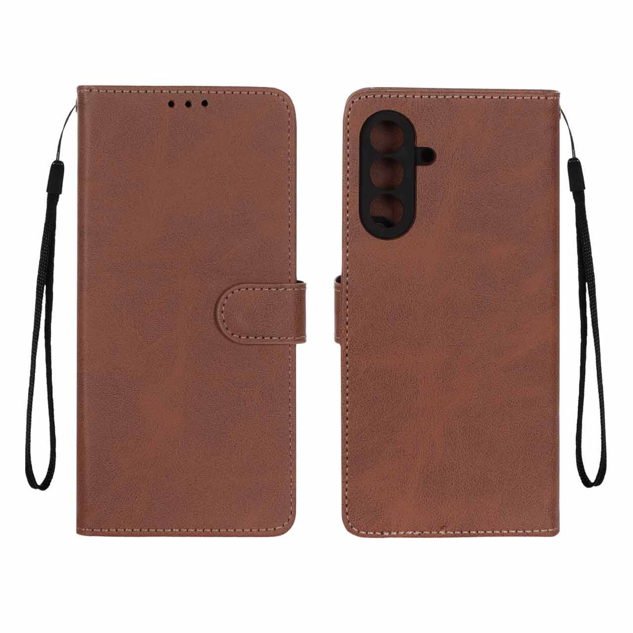 کیف موبایل Samsung Galaxy A25 چرمی مگنتی Nillkin عسلی کد126/12164