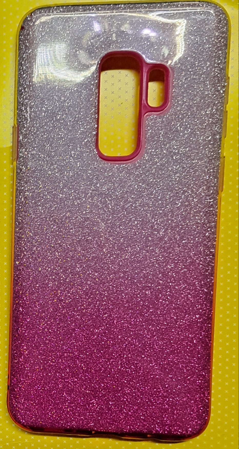 قاب گوشیSamsung Galaxy S9 PLUSطرح اکلیلی فانتزی صورتی کد13/12355