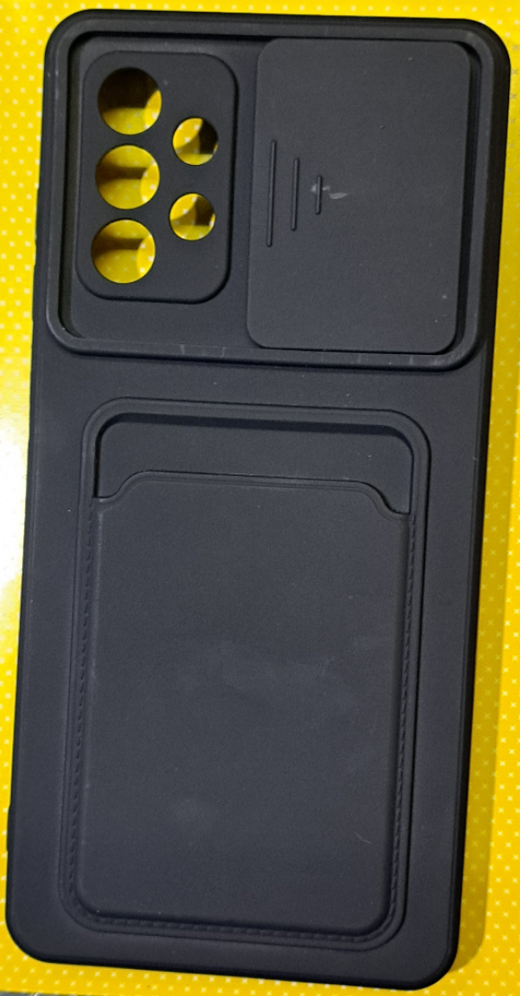 قاب گوشی Samsung A32 4Gطرح  جاکارتی محافظ لنزدار کشویی کد59/12373