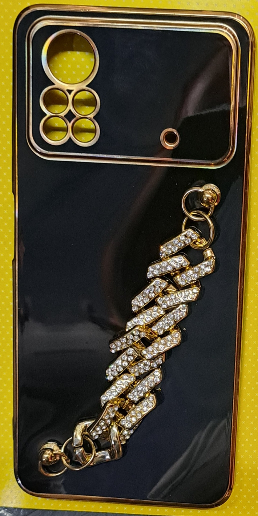 قاب گوشیXiaomi Poco X4 Pro طرح دستبندی نگین دار کد13/12385