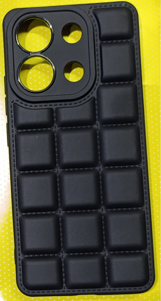 قاب  گوشی Xiaomi Redmi Note 13 4Gطرح پافرمربع جدیدکد76/12483