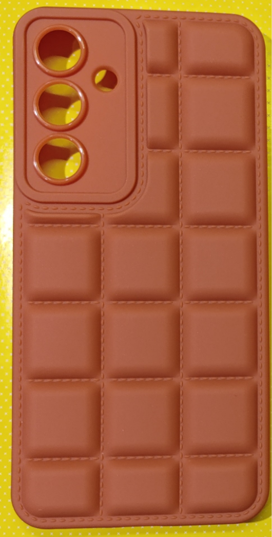 قاب  گوشیSamsung Galaxy S24 FEطرح پافرمربع جدیدکد76/12496