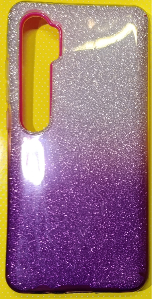 قاب گوشیXiaomi Redmi Note 10 / Note 10 Pro / CC9 Proطرح اکلیلی فانتزی بنفش کد13/12360