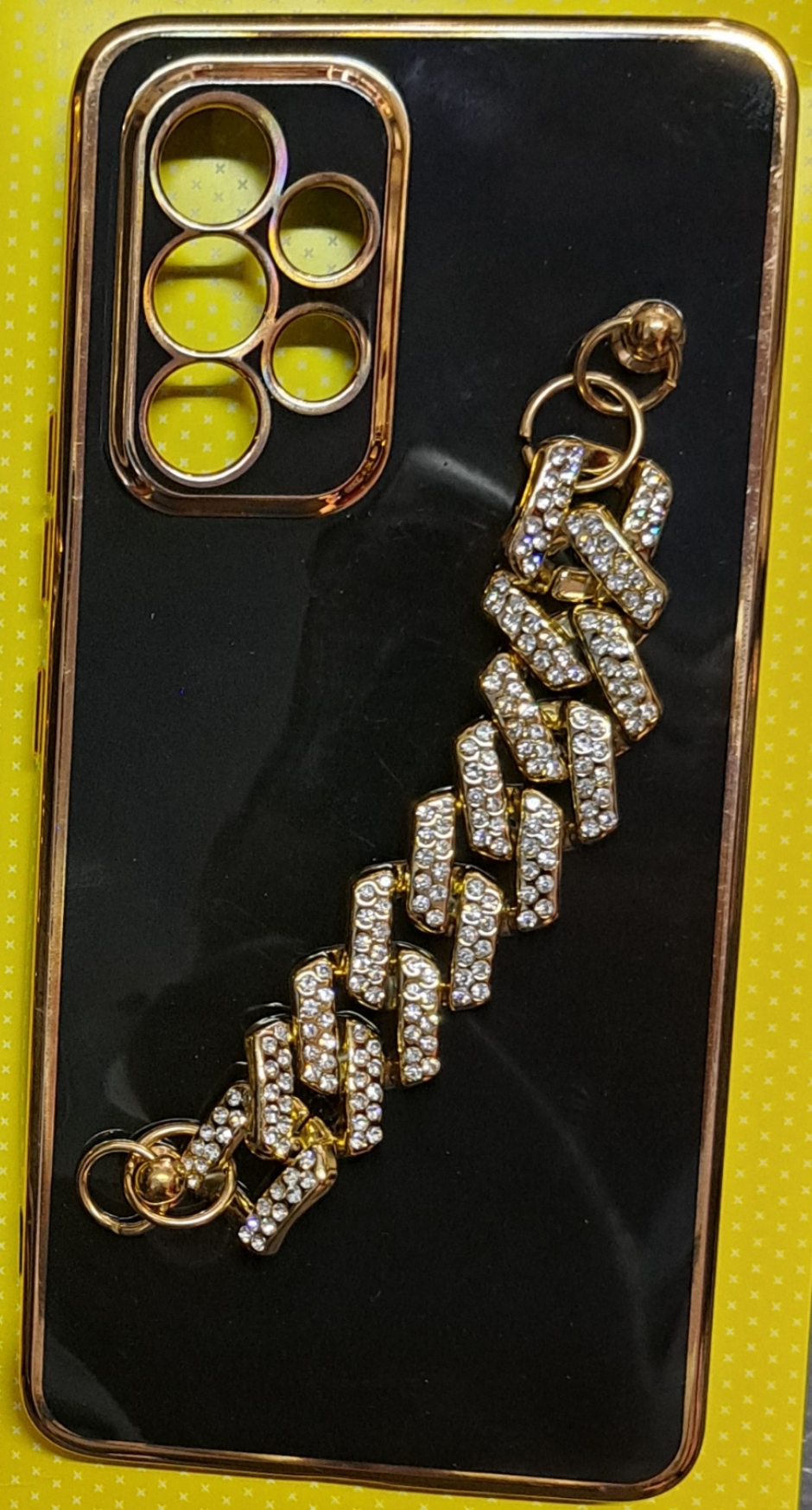 قاب گوشیSamsung Galaxy A33طرح دستبندی نگین دار کد13/12578