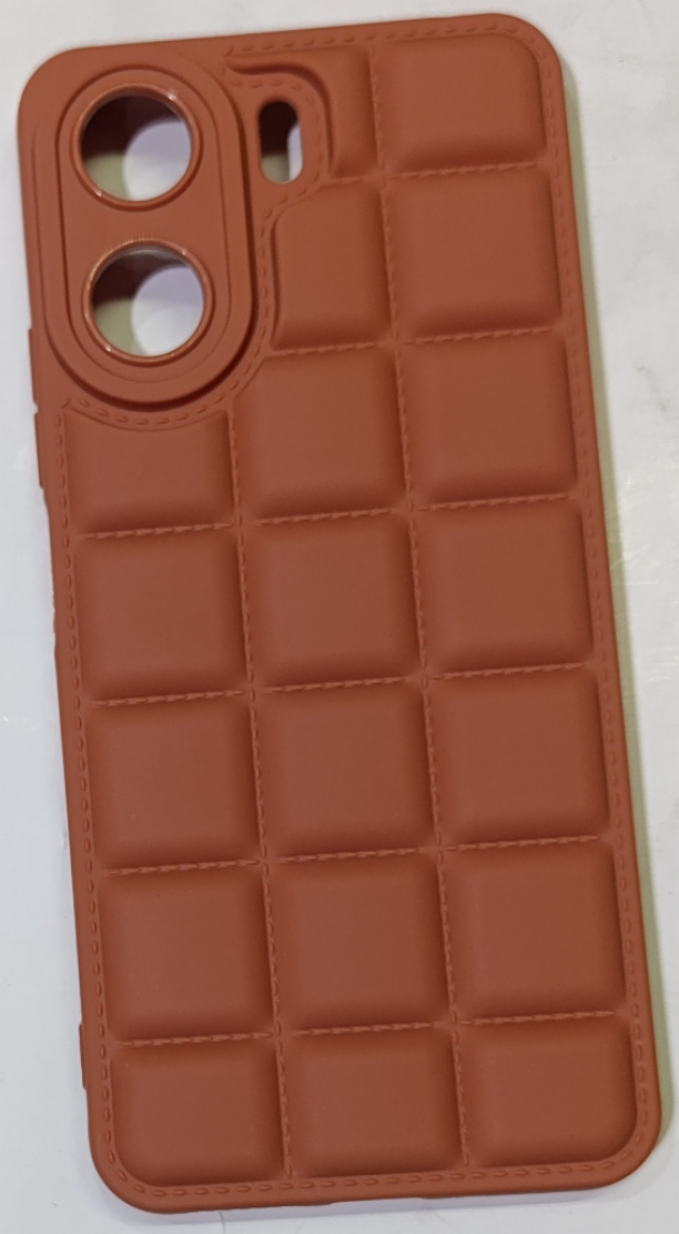 قاب  گوشی Xiaomi Redmi 13C / Poco C65 طرح پافرمربع جدیدکد76/12587