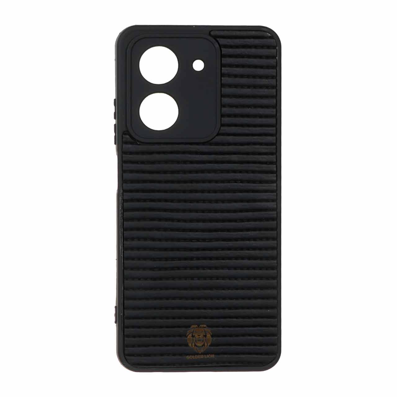 قاب گوشی Xiaomi Redmi A5 / Poco C71طرح Golden Lion شیاردار مشکی کد61/12719