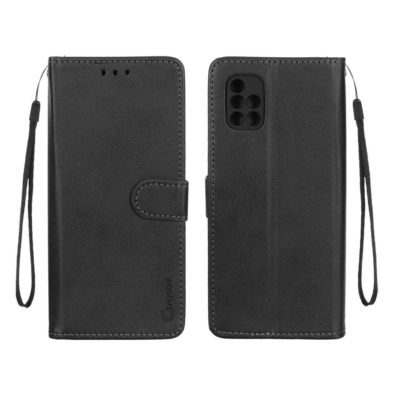 کیف موبایل  Samsung Galaxy A51 / M40sمگنتی درجه یک MNC جاکارتی خورمشکی کد128/12821