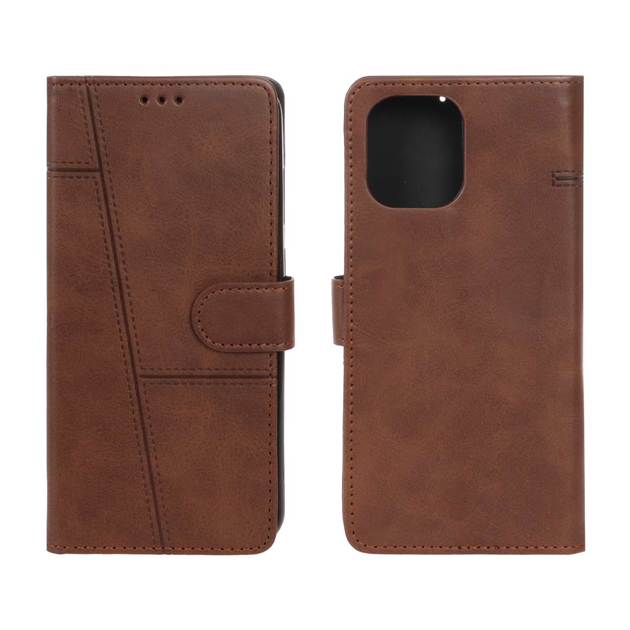 کیف موبایل Xiaomi Redmi 12 مگنتی درجه یک MNC جاکارتی خورمشکی کد128/12835