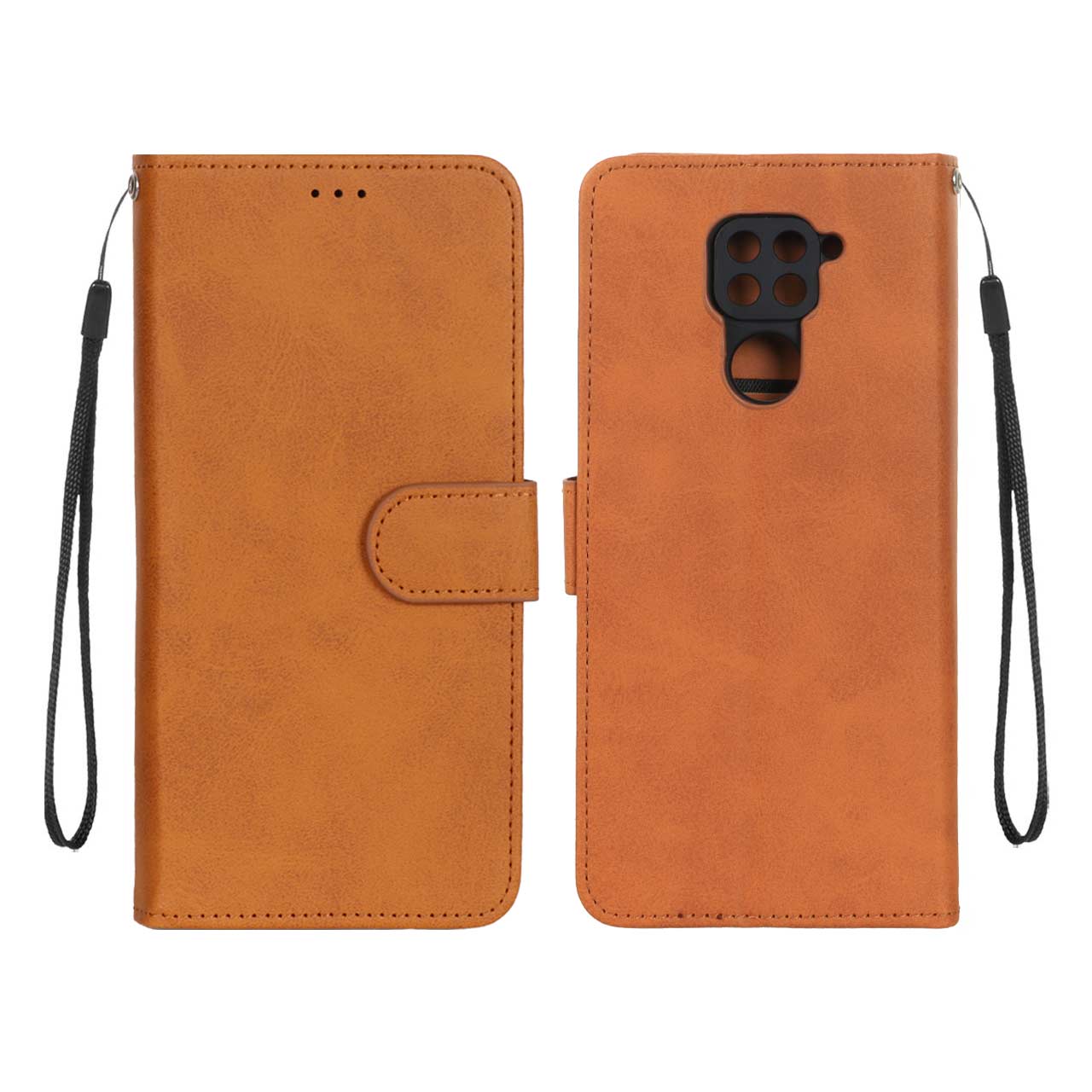 کیف موبایل Xiaomi Redmi Note 9 / Redmi 10X 5G / Redmi 10X Pro 5Gمگنتی درجه یک MNC جاکارتی خورعسلی کد128/12836