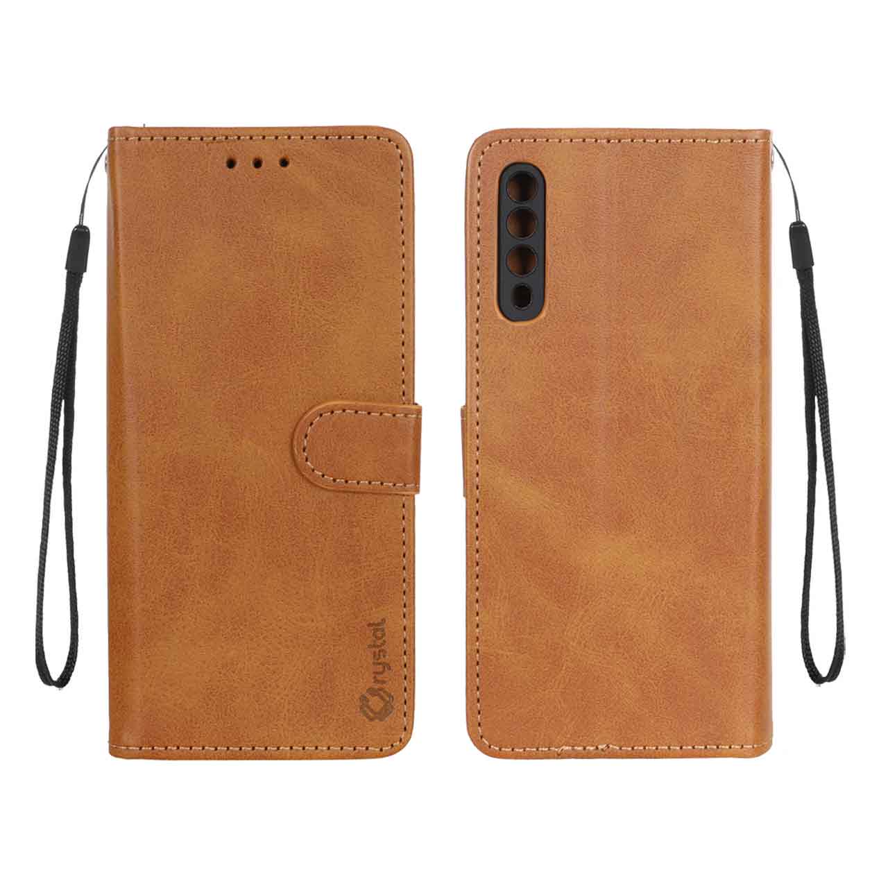 کیف موبایلSamsung Galaxy A50 / A50s / A30sمگنتی درجه یک MNC جاکارتی خورعسلی کد128/12839