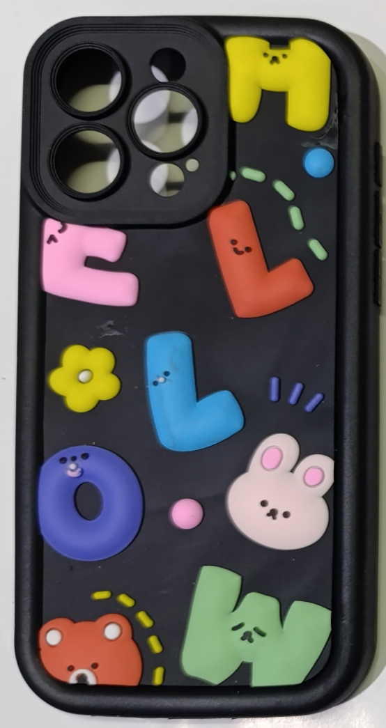 قاب گوشی  Apple iPhone 15pro max طرح عروسکی برجسته کد107/12911
