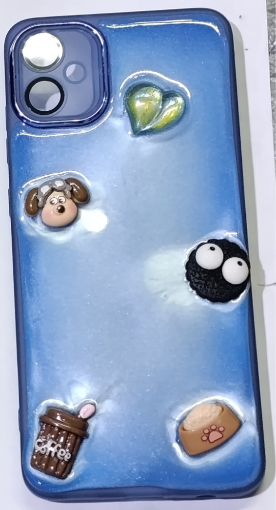 قاب گوشیSamsung Galaxy A05طرح عروسکی برجسته محافظ لنزدارکد104/12955
