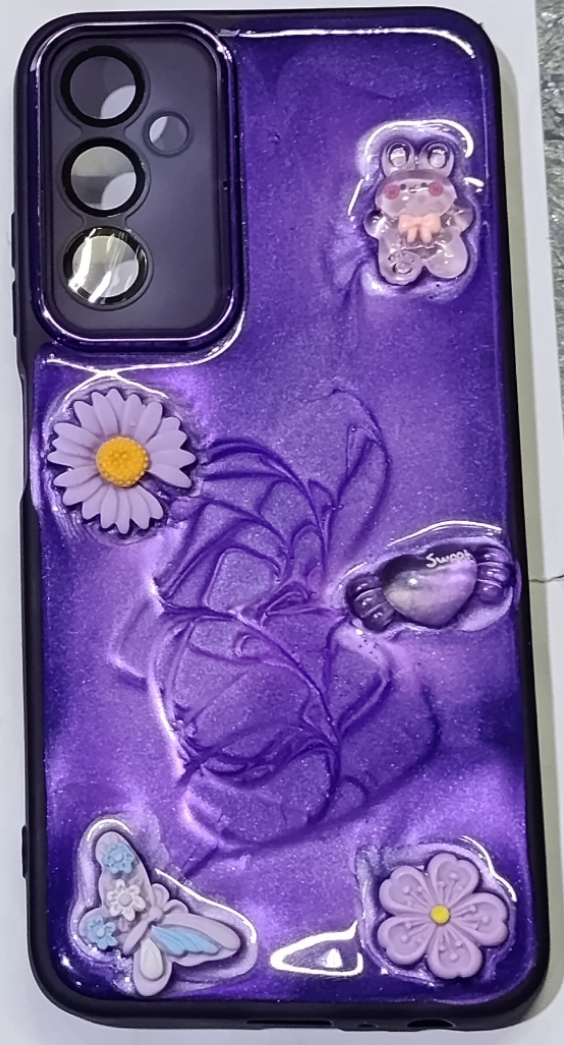 قاب گوشیSamsung Galaxy A05Sطرح عروسکی برجسته محافظ لنزدارکد104/12957