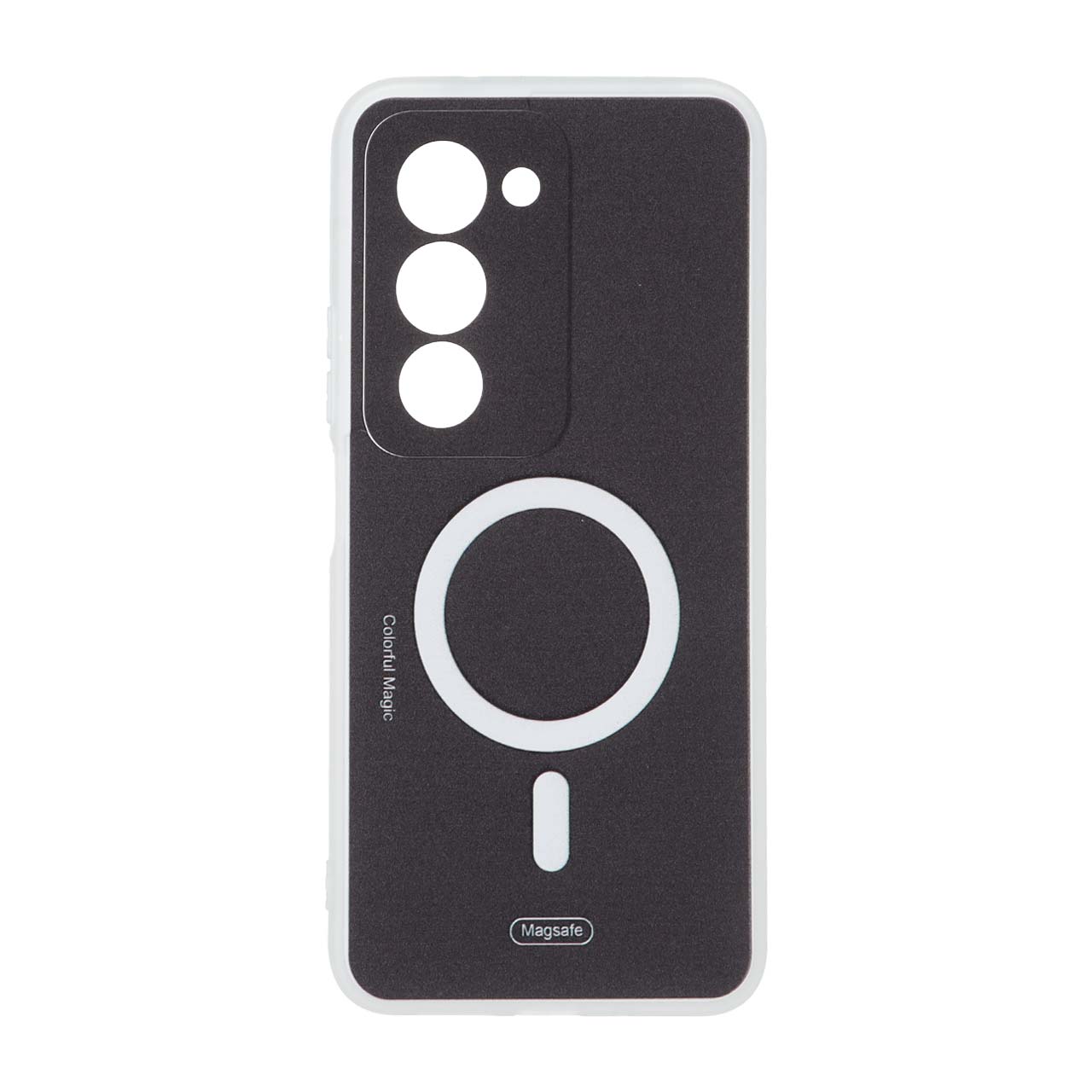قاب  گوشی Xiaomi Redmi 15 4GطرحColorful Magic  مگ سیف محافظ لنزدار مشکی کد101/13555