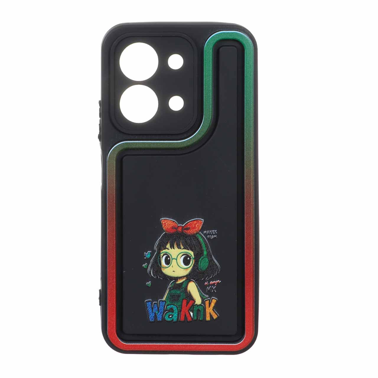 قاب گوشی Xiaomi Redmi 15C / Poco C85طرح Solid Case منحنی LUCKY طرح دار کد112/14136