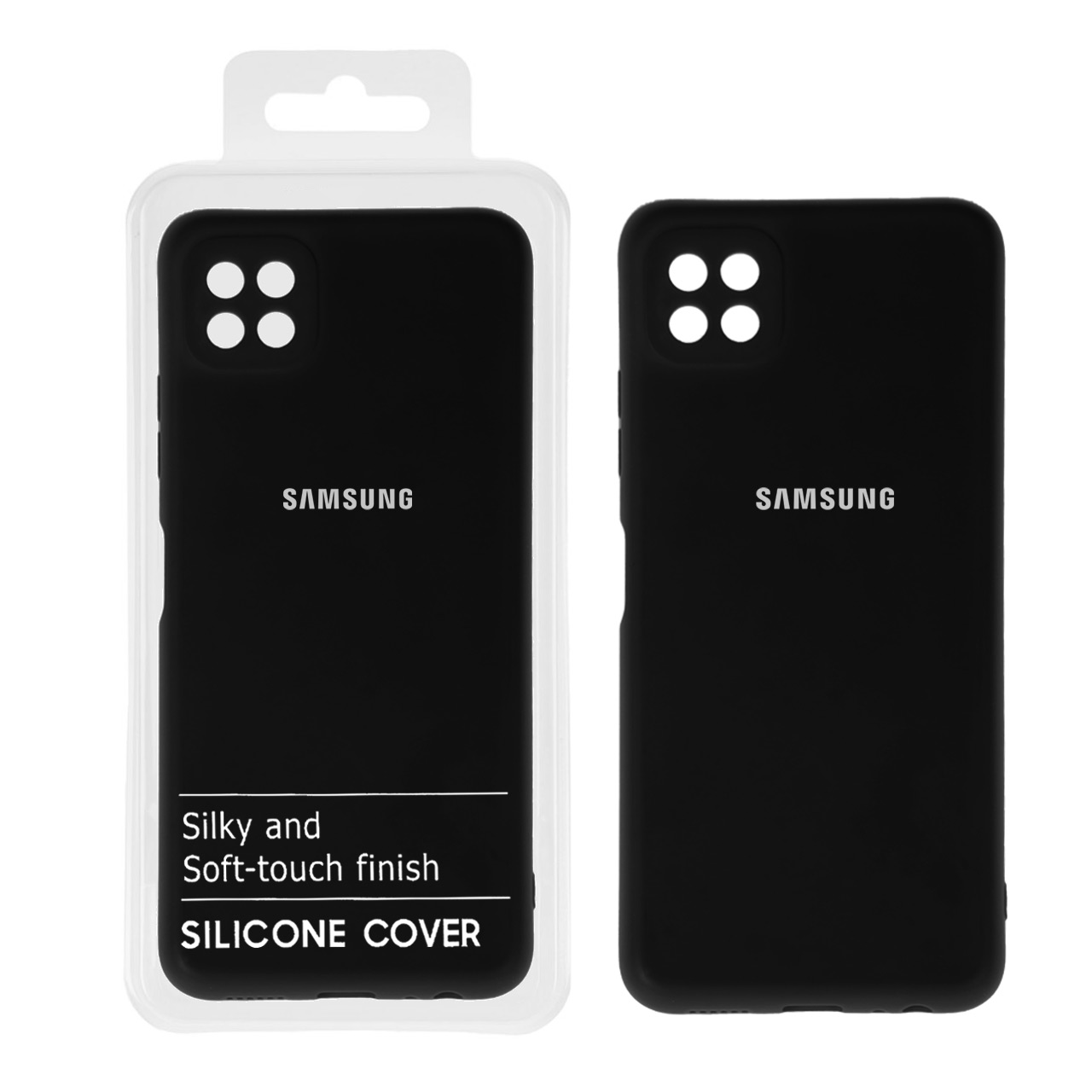 قاب  گوشیSamsung A22 - 5G طرح نیو سیلیکون محافظ لنزدارکد143/14181
