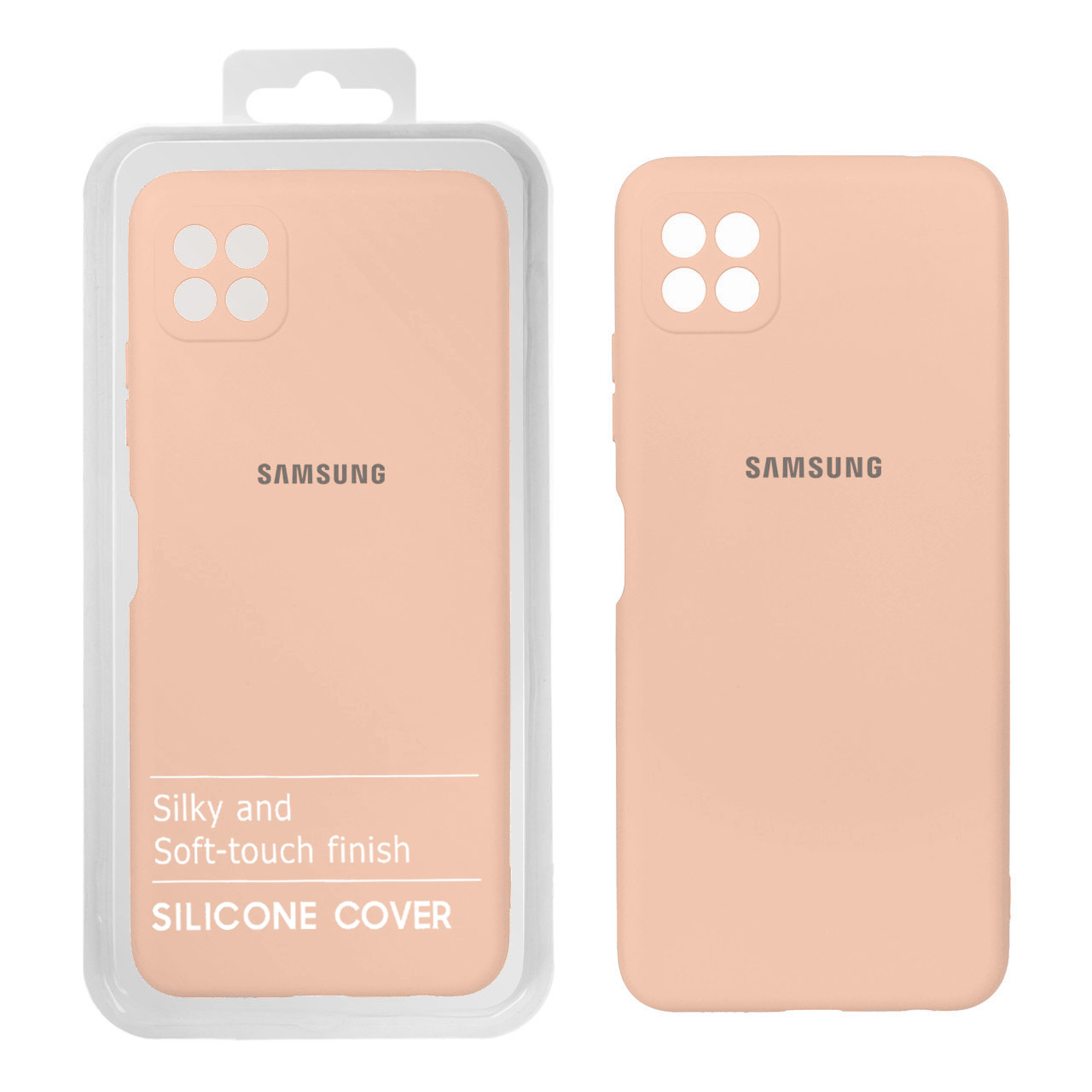 قاب  گوشیSamsung A22 - 5G طرح نیو سیلیکون محافظ لنزدارکد143/14187