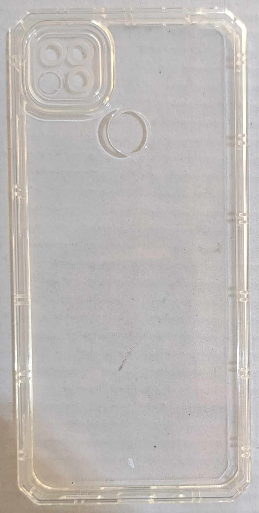 قاب گوشیXiaomi Redmi 10A / Redmi 9C / Poco C31 -طرح پشت شفاف محافظ لنزدار کد41/14209