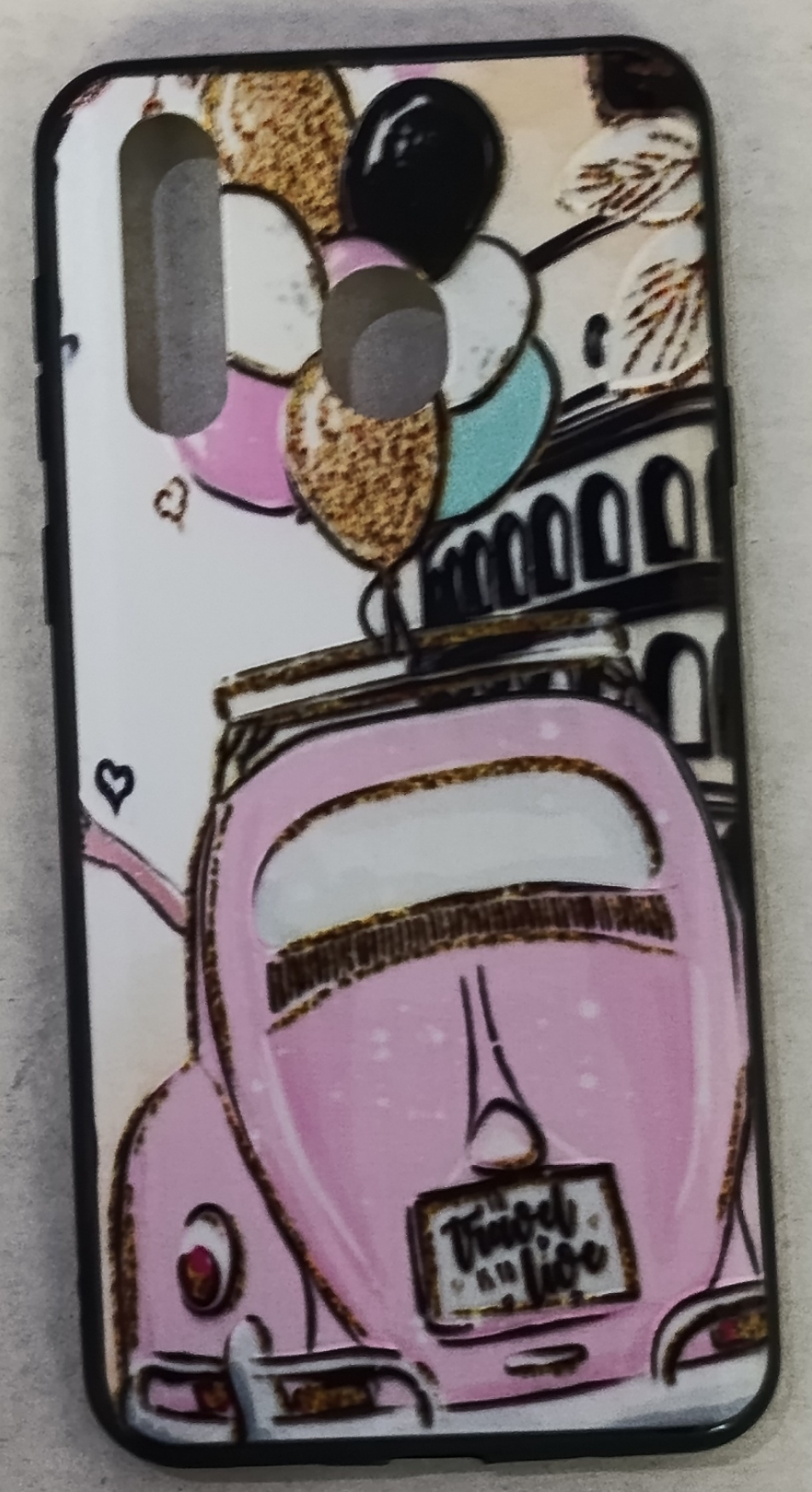 قاب گوشیSamsung Galaxy A8s طرح سوزنی کد21/14246