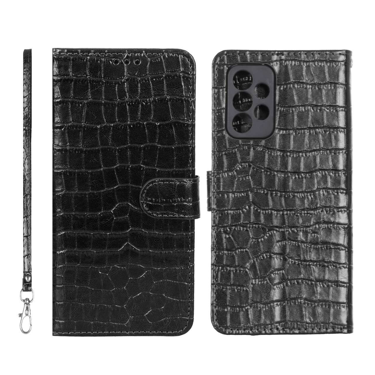 کیف موبایلSamsung Galaxy A52 / A52s مگنتی کروکو MNC  مشکی کد218/14362